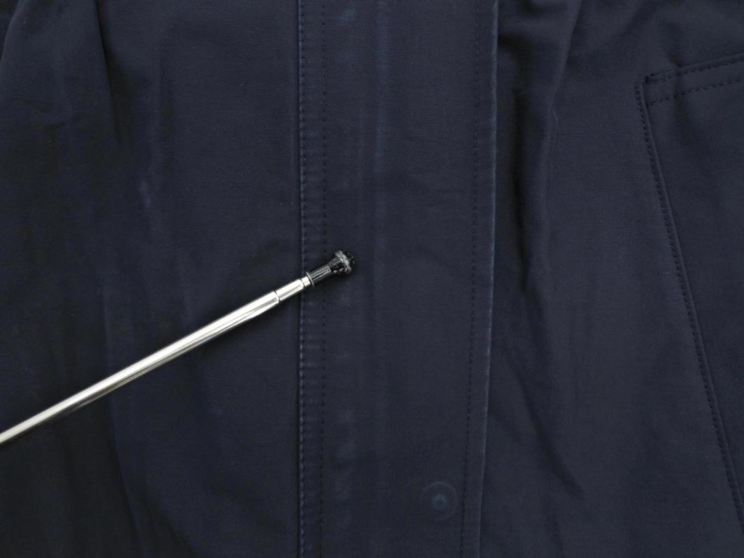 GLOBAL WORK グローバルワーク フード コート sizeM/紺 ◇■ ☆ fib6 レディース_画像6