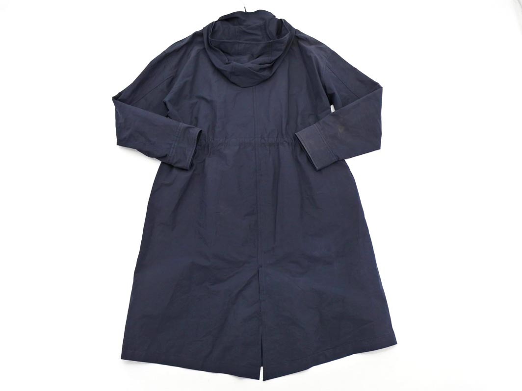 GLOBAL WORK グローバルワーク フード コート sizeM/紺 ◇■ ☆ fib6 レディース_画像8