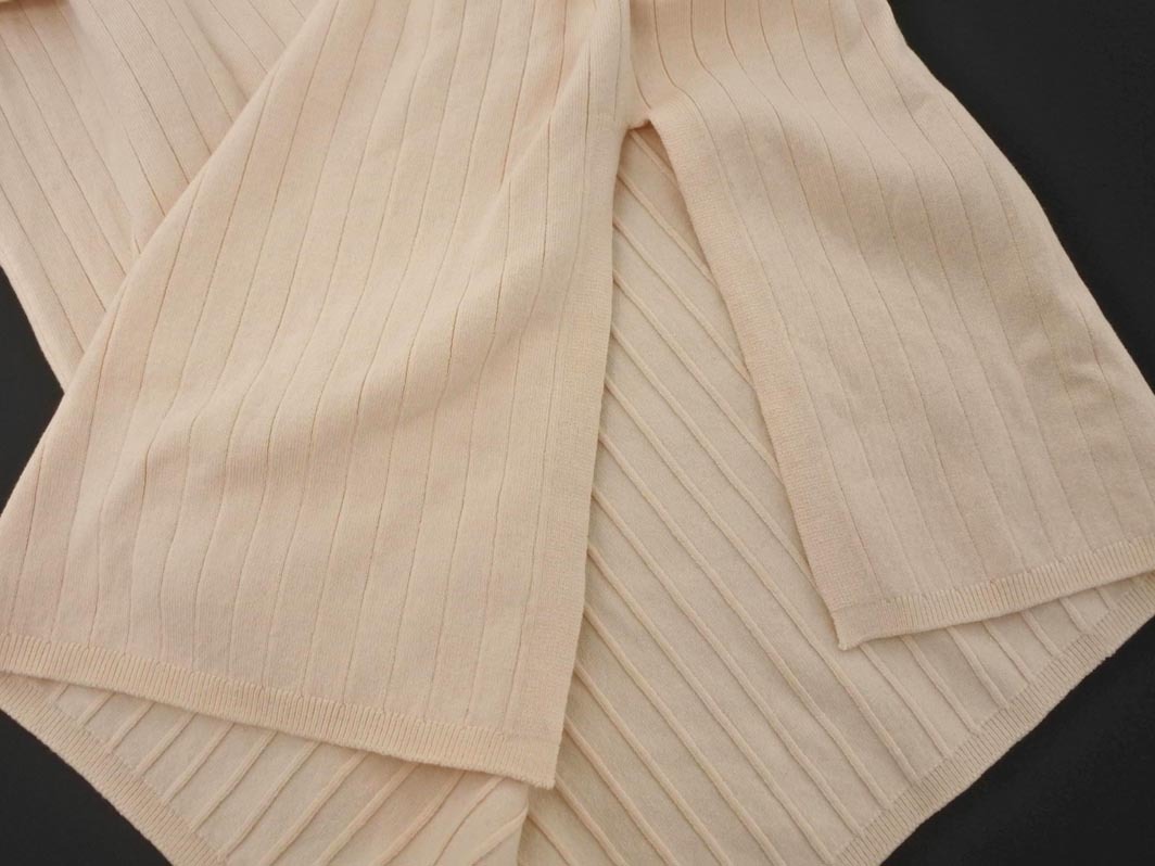 AZUL BY MOUSSY azur bai Moussy длинный вязаный One-piece sizeM/ свет бежевый *# * fib7 женский