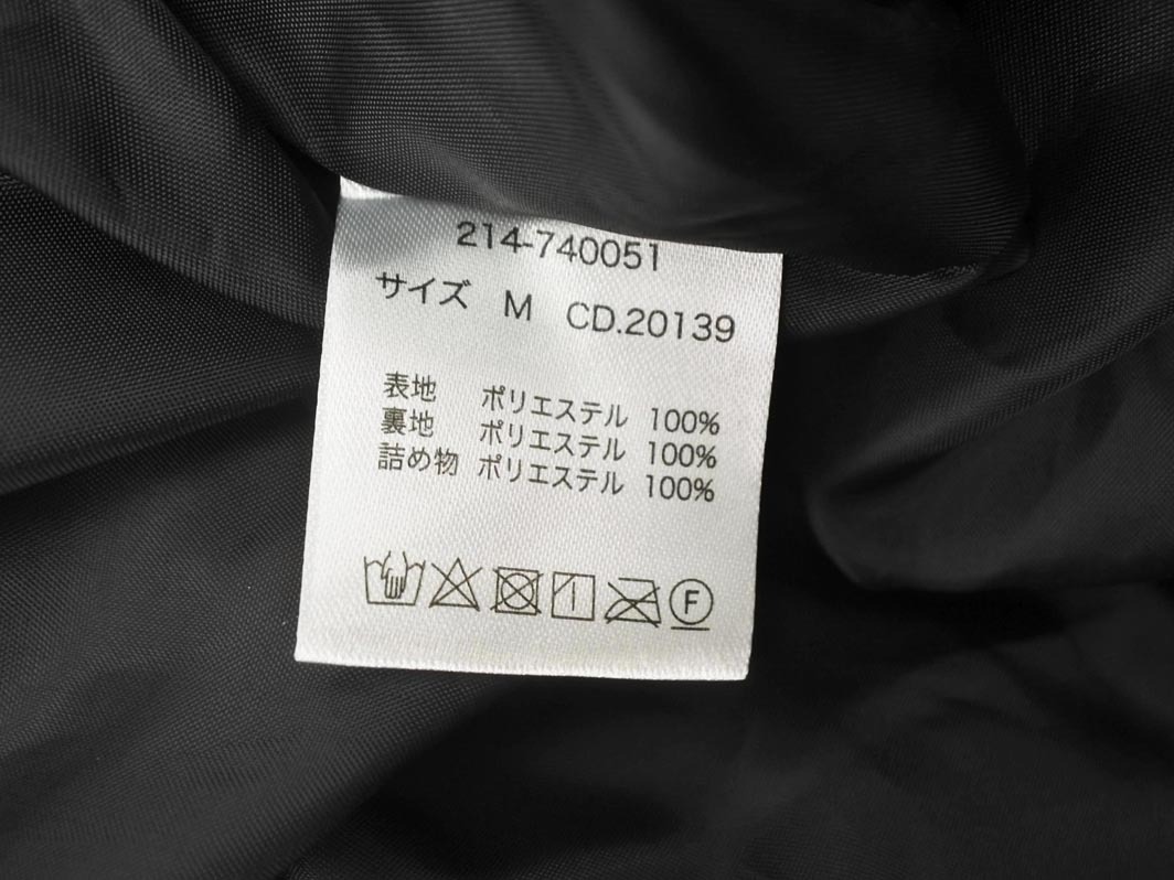 INGNI イング ドロスト 中綿 ジャケット sizeM/黒 ◇■ ☆ fib7 レディース