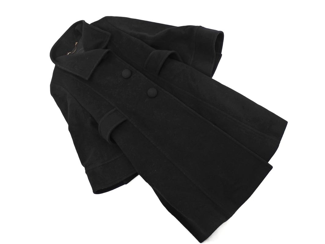 UNTITLED Untitled шерсть . длинное пальто size2/ чёрный *# * fib7 женский UNTITLED Untitled шерсть . длинное пальто size2/ чёрный *# * fib7 женский