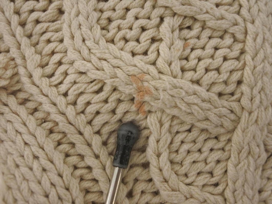 who’s who Chico フーズフーチコ ケーブル編み スカート sizeF/ベージュ ◇■ ☆ fib7 レディース_画像6