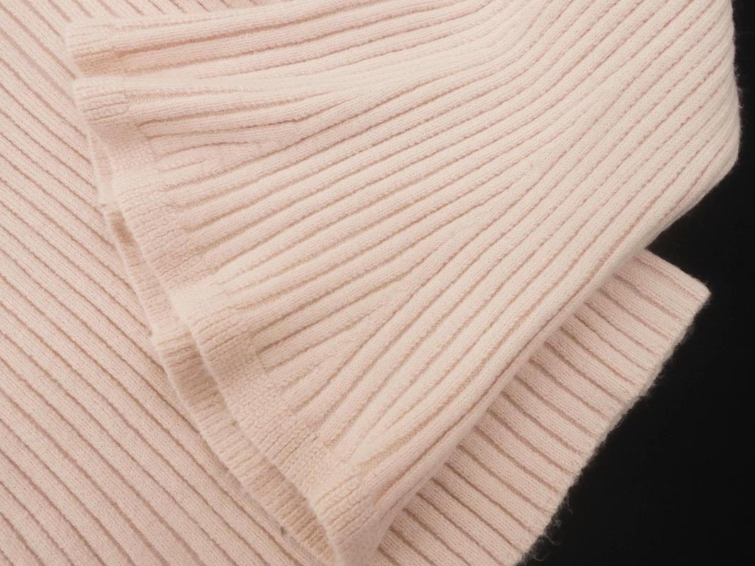 Heather ヘザー ハイネック フレアスリーブ ニット セーター sizeF/ピンク ◇■ ☆ fib7 レディース_画像2