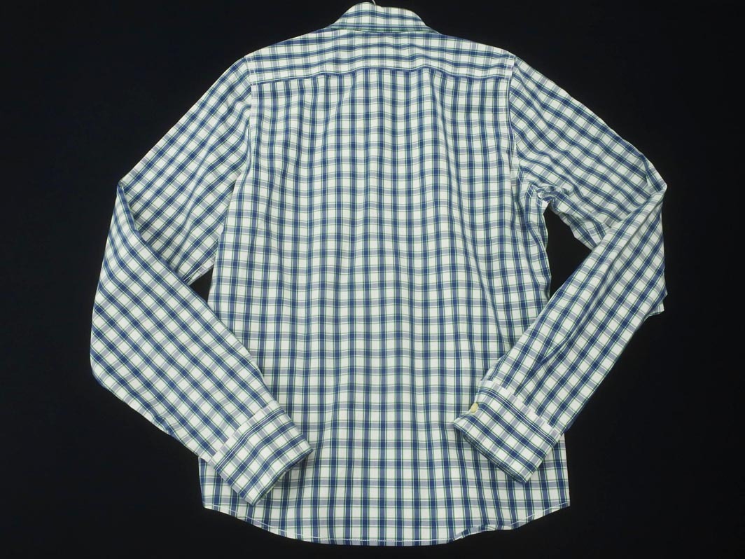 Abercrombie & Fitch アバクロンビー＆フィッチ チェック ボタンダウン シャツ sizeM/紺ｘ緑ｘ白 ◇■ ☆ fib7 メンズ
