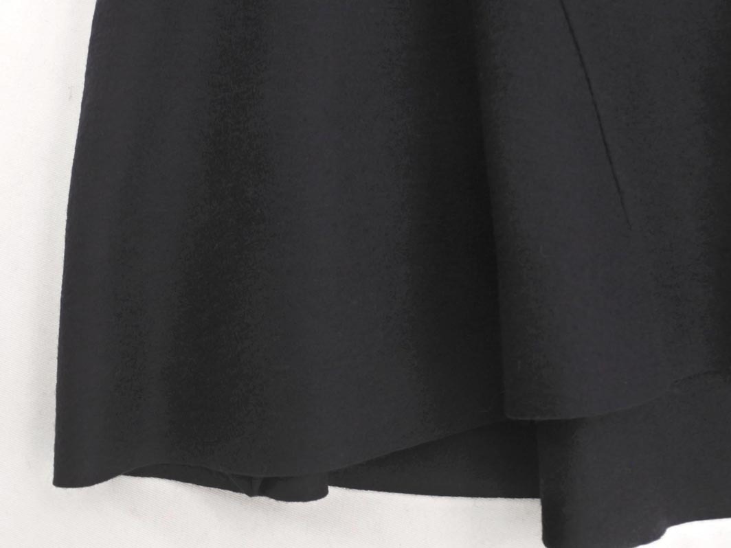 新品 ROPE ロペ ウール100% フレア スカート size38/濃紺 ◇■ ☆ fib9 レディース