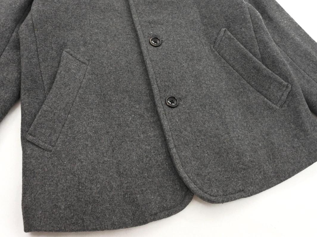 a day in the life アデイインザライフ ユナイテッドアローズ ウール混 コート sizeL/グレー ◇■ ☆ fib8 メンズ_画像4