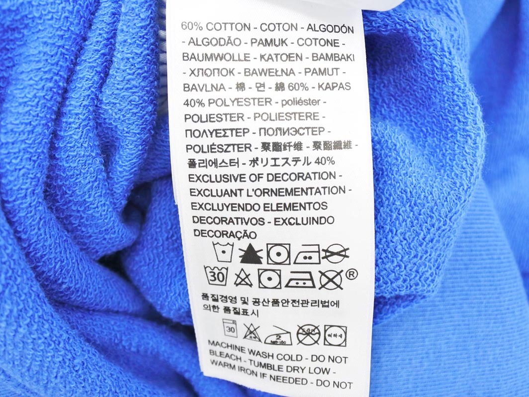 LEVI’S リーバイス ロゴ プルオーバー パーカー sizeS/青 ◇■ ☆ fib8 レディース