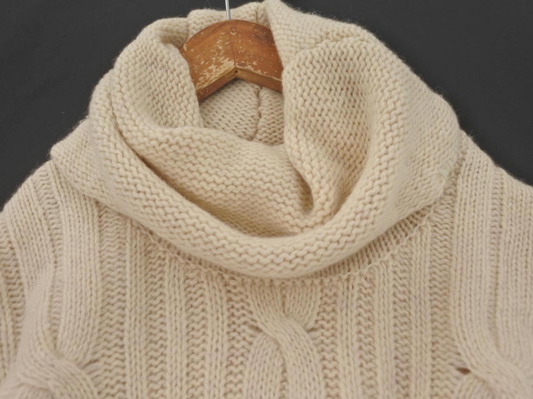 Timberland ティンバーランド ケーブル編み ニット ワンピース sizeM/アイボリー ◇■ ☆ fib8 レディース