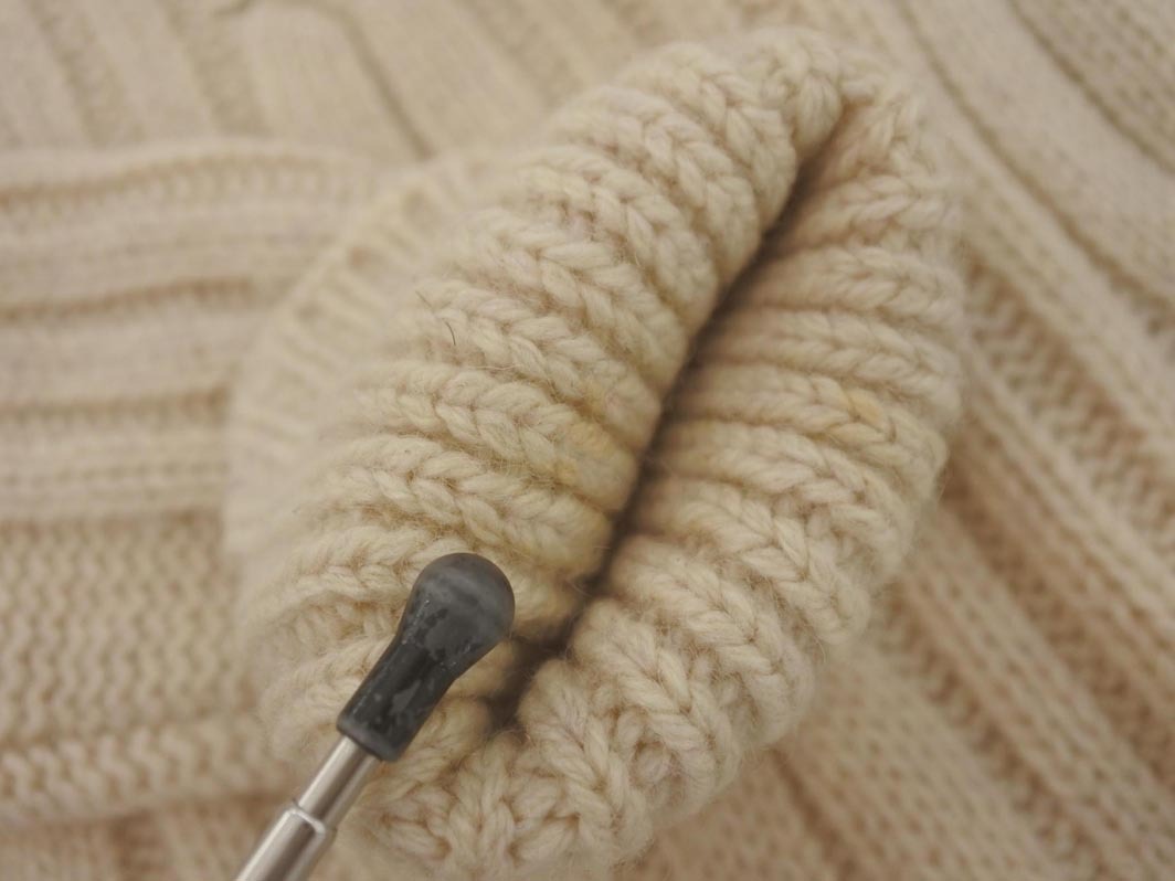 Timberland ティンバーランド ケーブル編み ニット ワンピース sizeM/アイボリー ◇■ ☆ fib8 レディース