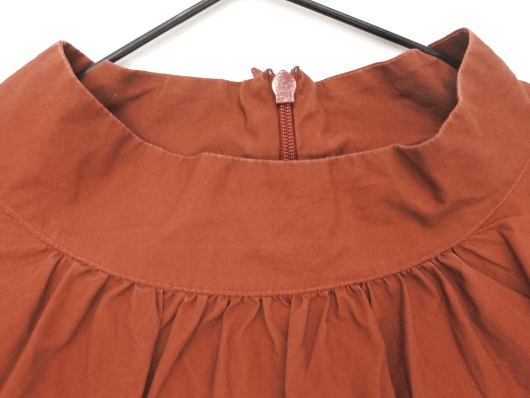 JOURNAL STANDARD relume ジャーナルスタンダードレリューム プルオーバー ブラウス シャツ sizeF/茶 ◇■ ☆ fib9 レディース_画像3