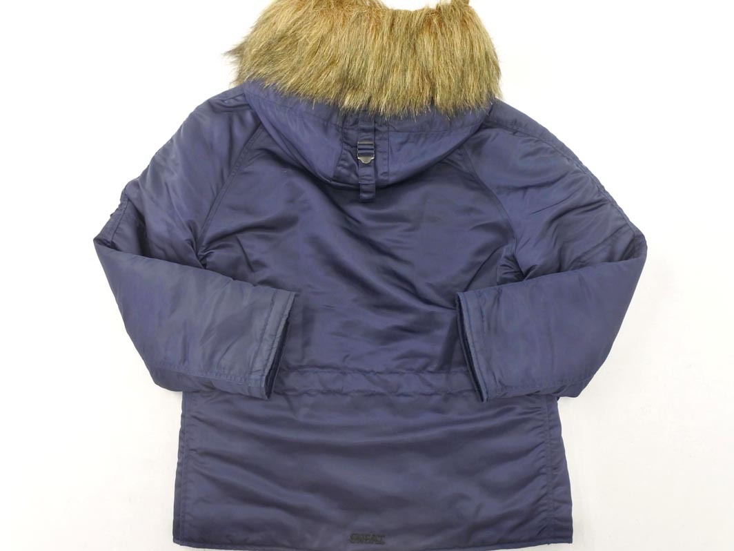 RNA アールエヌエー SWEAT N 3 ナイロン フライト ジャケット sizeM/紺 ◇■ ☆ fib9 レディース_画像6