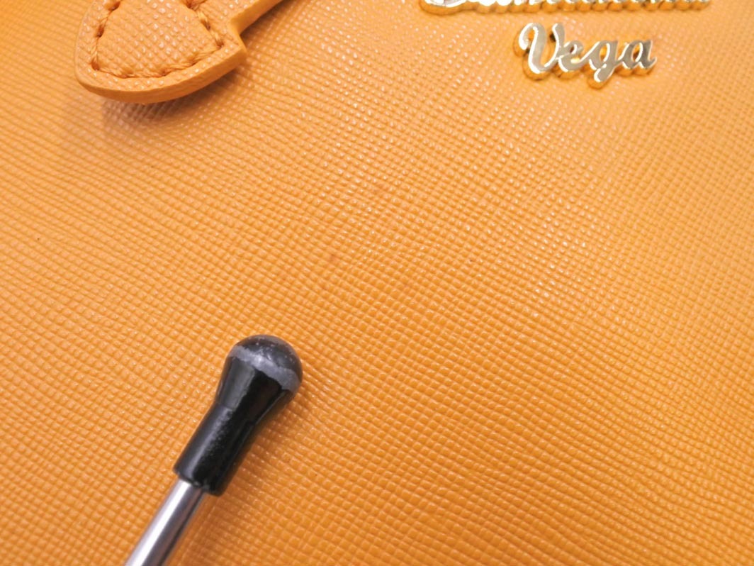 Samantha Vegasa man sa Vega кожа лента ручная сумочка желтый ## * fic2 женский 