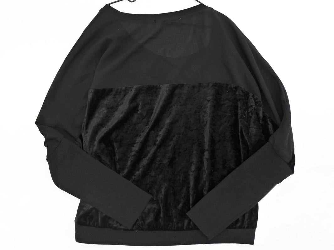  кошка pohs OK KBFke- Be ef Urban Research вельвет прозрачный переключатель cut and sewn sizeF/ чёрный *# * fic2 женский 