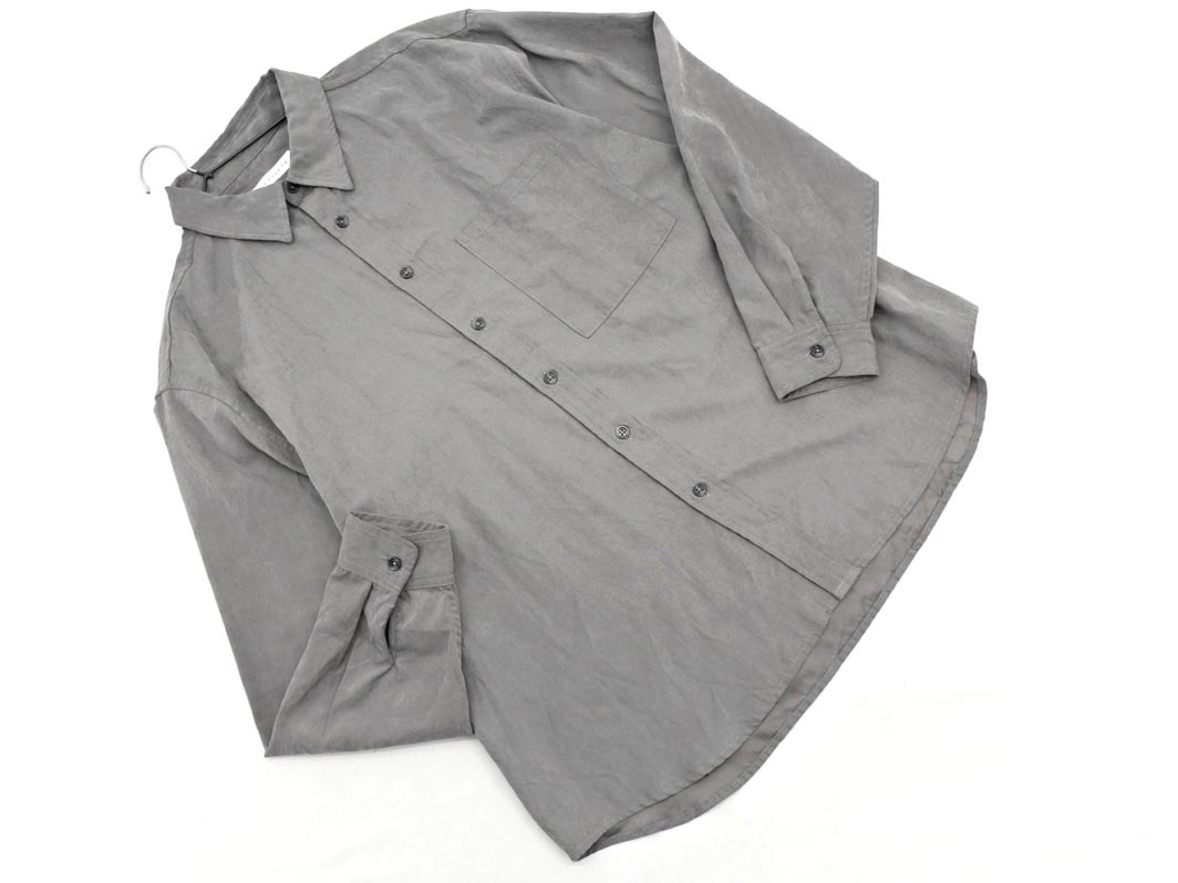 THE SHOP TK ザショップティーケー タケオキクチ シャツ sizeM/グレー ◇■ ☆ fic2 メンズ_画像1
