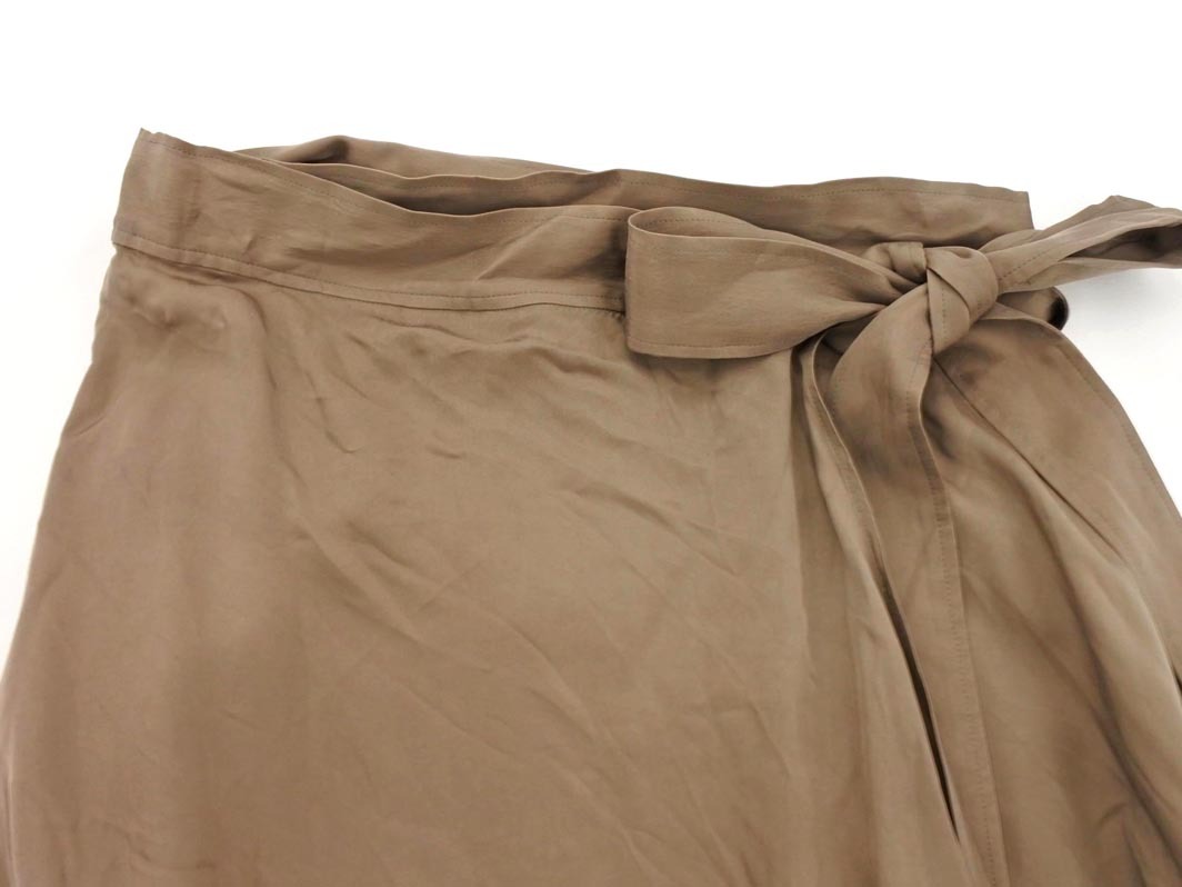 Chaos カオス ロング 巻き ラップ スカート sizeF/ベージュ ■◇ ☆ fic4 レディース