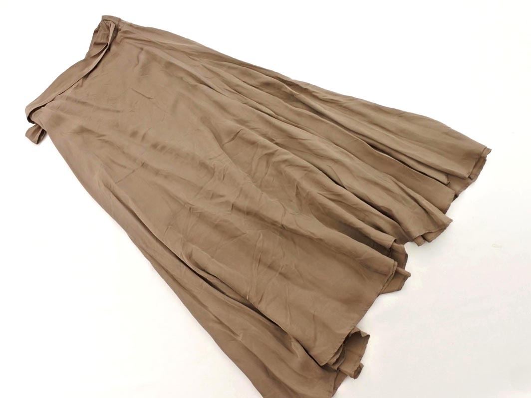 Chaos カオス ロング 巻き ラップ スカート sizeF/ベージュ ■◇ ☆ fic4 レディース