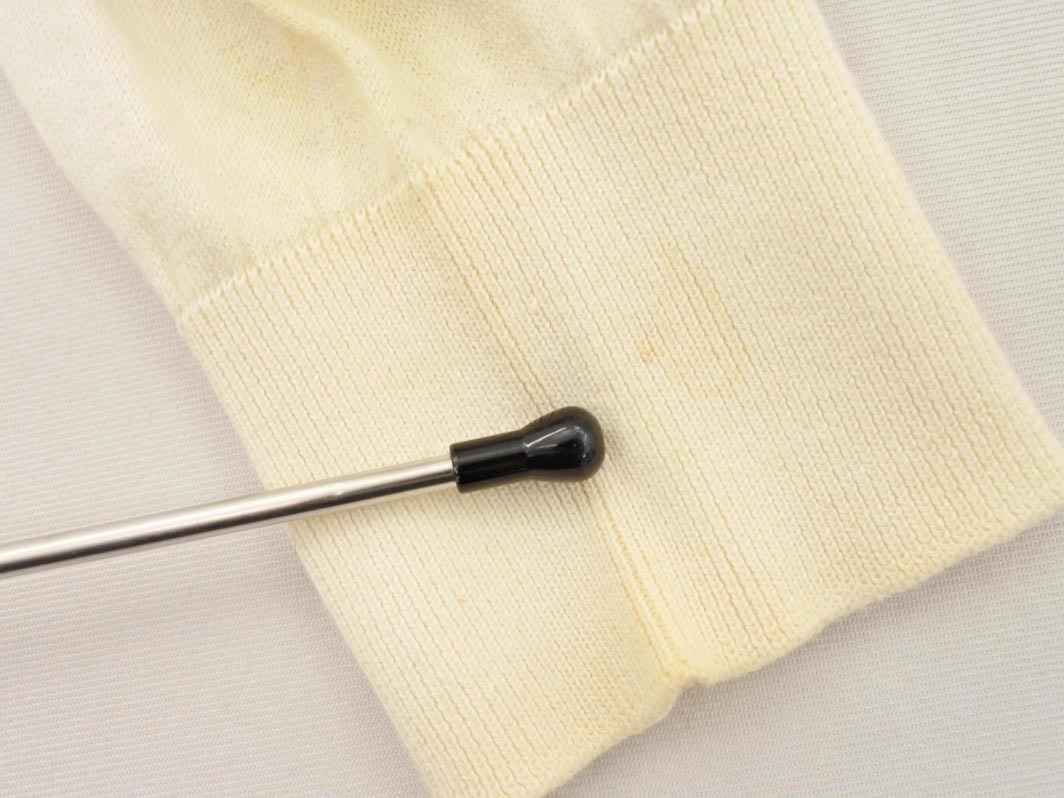 JOHN SMEDLEY ジョンスメドレー ボーダー カーディガン sizeS/紺ｘアイボリー ◇■ ☆ fic4 レディース_画像4