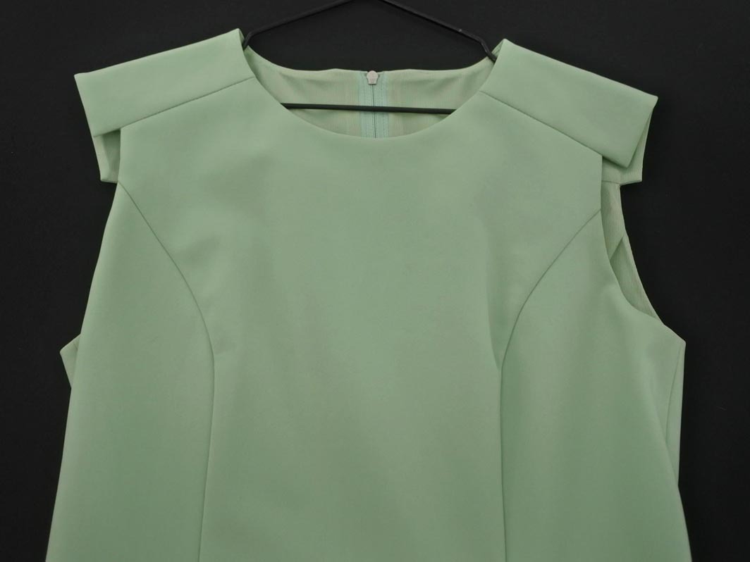 foxey フォクシー ノースリーブ ワンピース size38/緑 ■◆◎ ☆ fic4 レディース_画像3