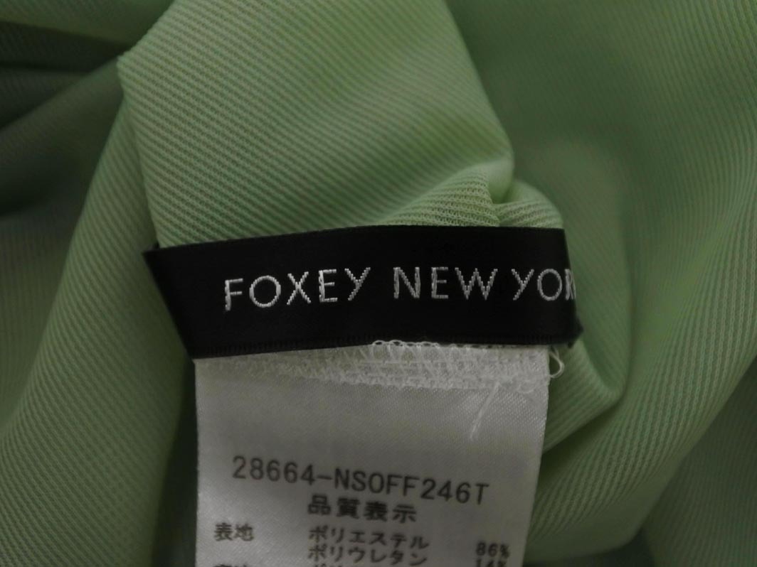 foxey フォクシー ノースリーブ ワンピース size38/緑 ■◆◎ ☆ fic4 レディース_画像8