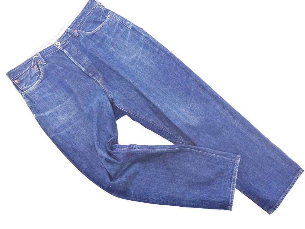 johnbull ジョンブル ボタンフライ テーパード デニムパンツ sizeM/青 ■■ ☆ fic4 メンズ