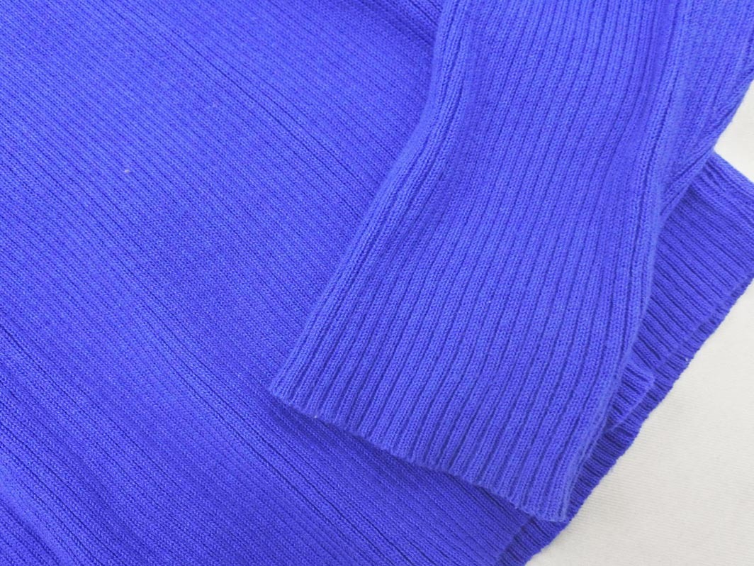 mystic ミスティック ハイネック ニット セーター sizeF/青 ◇■ ☆ fic4 レディース_画像3