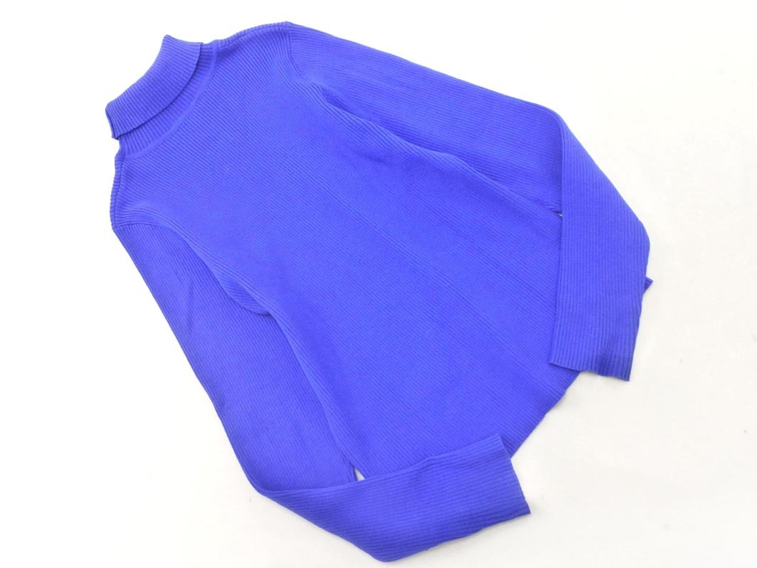 mystic ミスティック ハイネック ニット セーター sizeF/青 ◇■ ☆ fic4 レディース_画像6