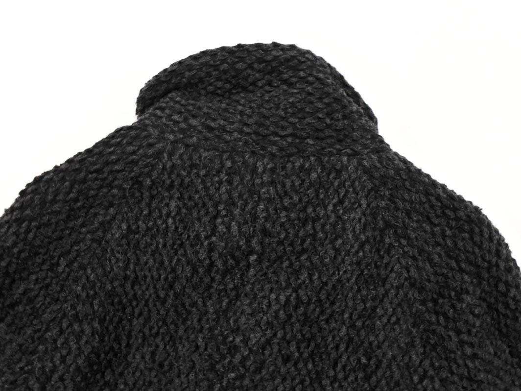 BLUE BLUEb lube Roo шерсть . пальто size1/ уголь *# * fic4 мужской 