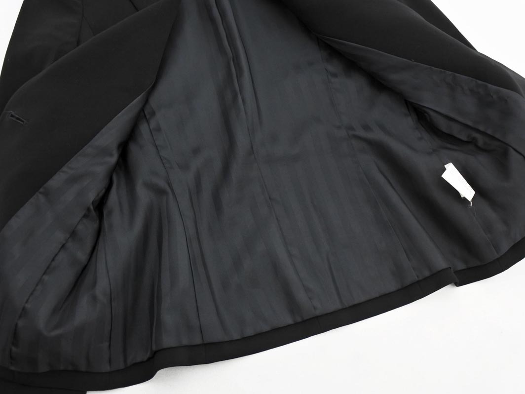 INDIVI インディヴィ テーラード ジャケット size36/黒 ◇■ ☆ fic4 レディース_画像5