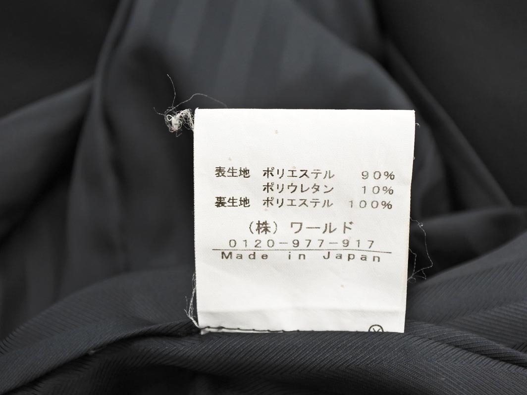 INDIVI インディヴィ テーラード ジャケット size36/黒 ◇■ ☆ fic4 レディース_画像6