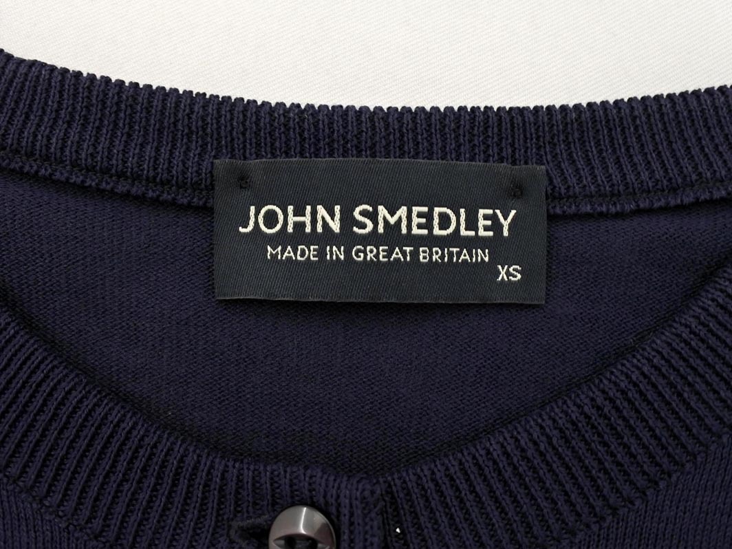JOHN SMEDLEY ジョンスメドレー カーディガン sizeXS/紺 ■◇ ☆ fic4 レディース_画像6