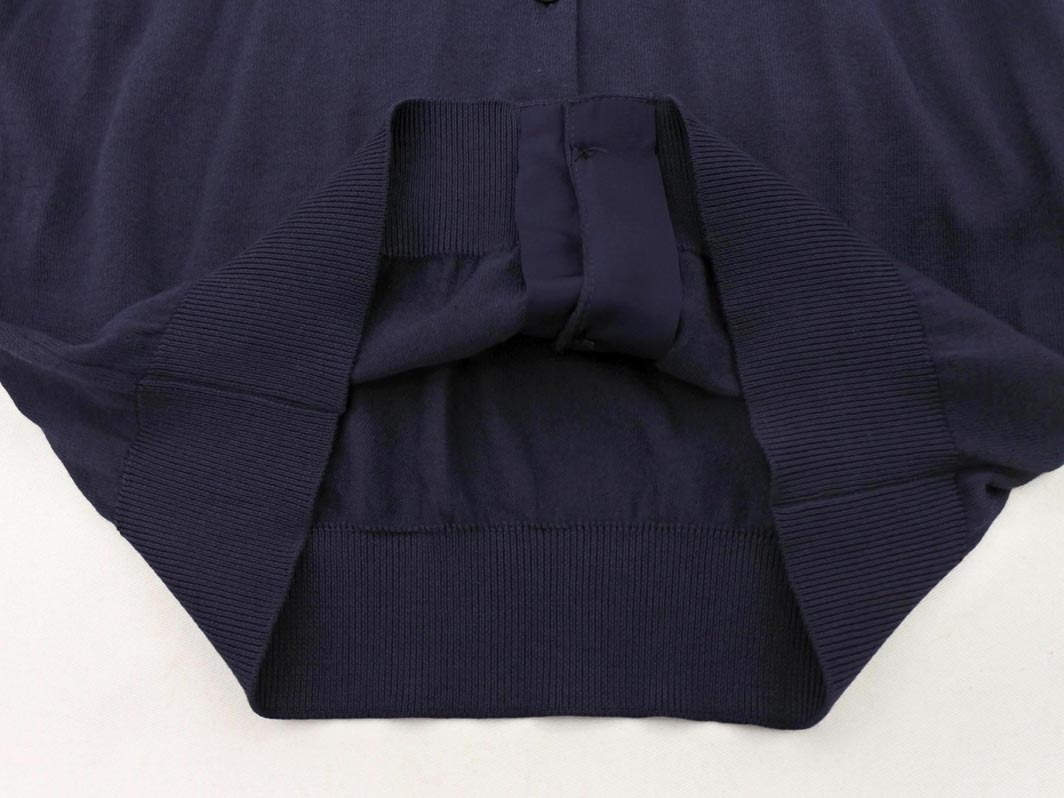 JOHN SMEDLEY ジョンスメドレー カーディガン sizeXS/紺 ■◇ ☆ fic4 レディース_画像9