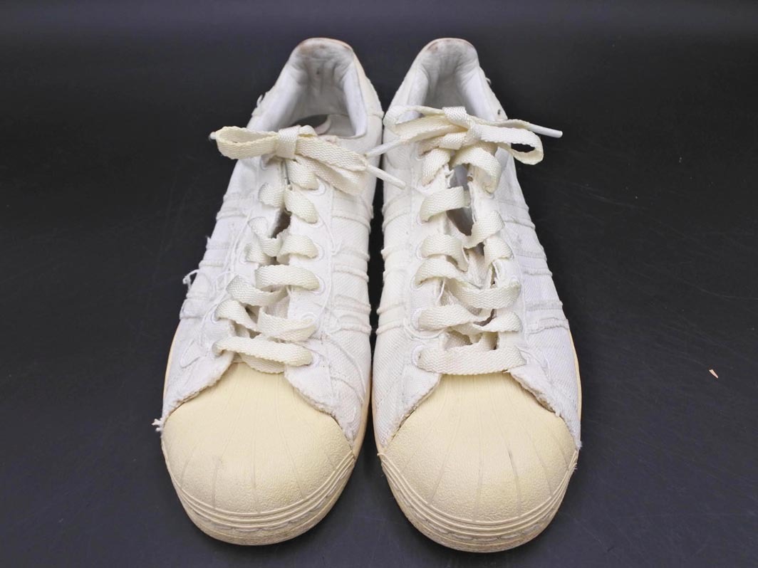 adidas originals アディダスオリジナルス FX5534 SUPERSTAR ローカット スニーカー size25/オフホワイト ■■ ☆ fic4 レディース_画像3