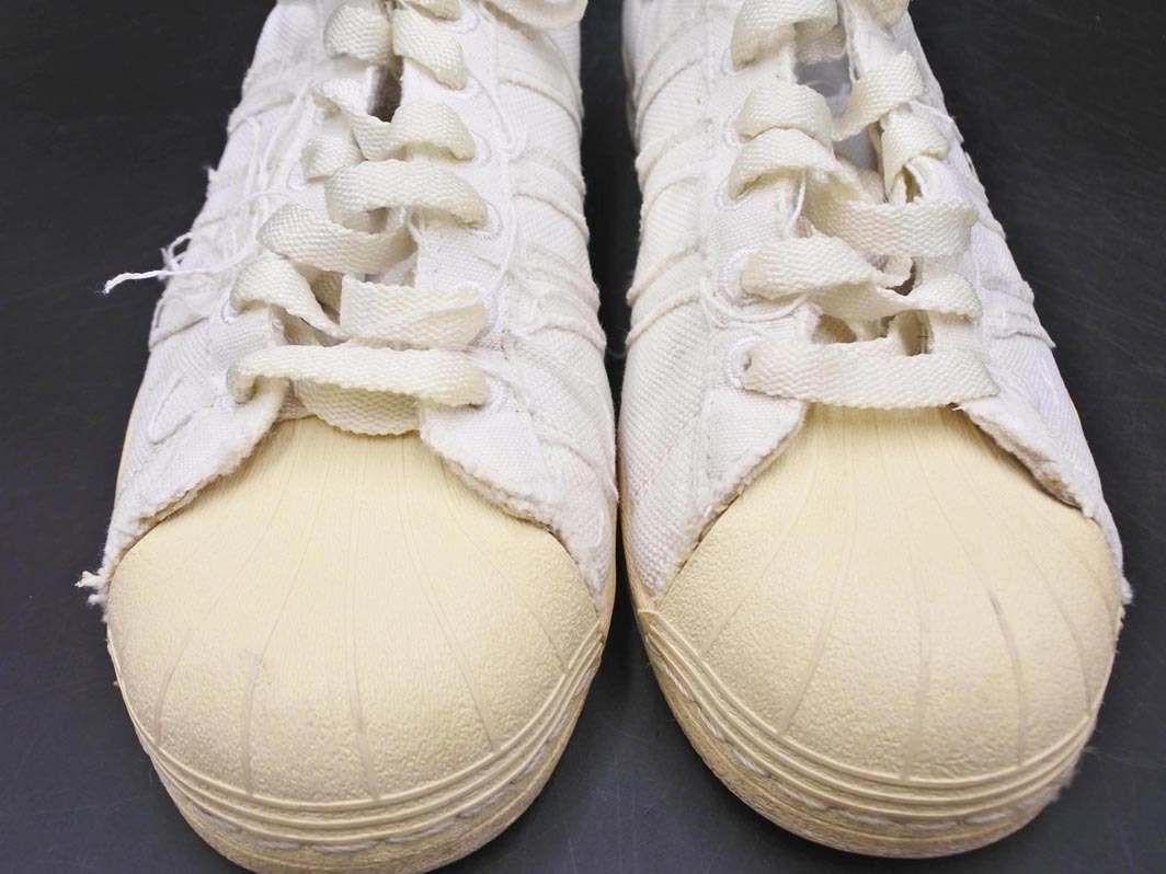 adidas originals アディダスオリジナルス FX5534 SUPERSTAR ローカット スニーカー size25/オフホワイト ■■ ☆ fic4 レディース_画像6