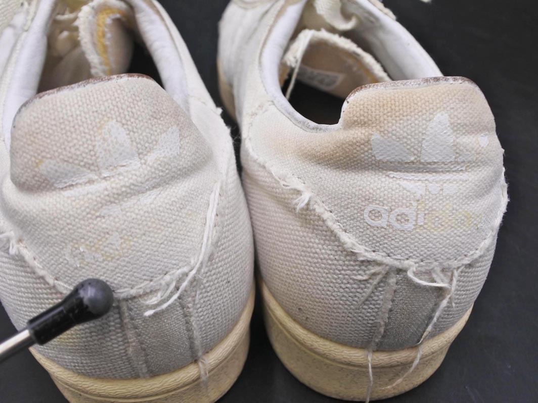 adidas originals アディダスオリジナルス FX5534 SUPERSTAR ローカット スニーカー size25/オフホワイト ■■ ☆ fic4 レディース_画像7