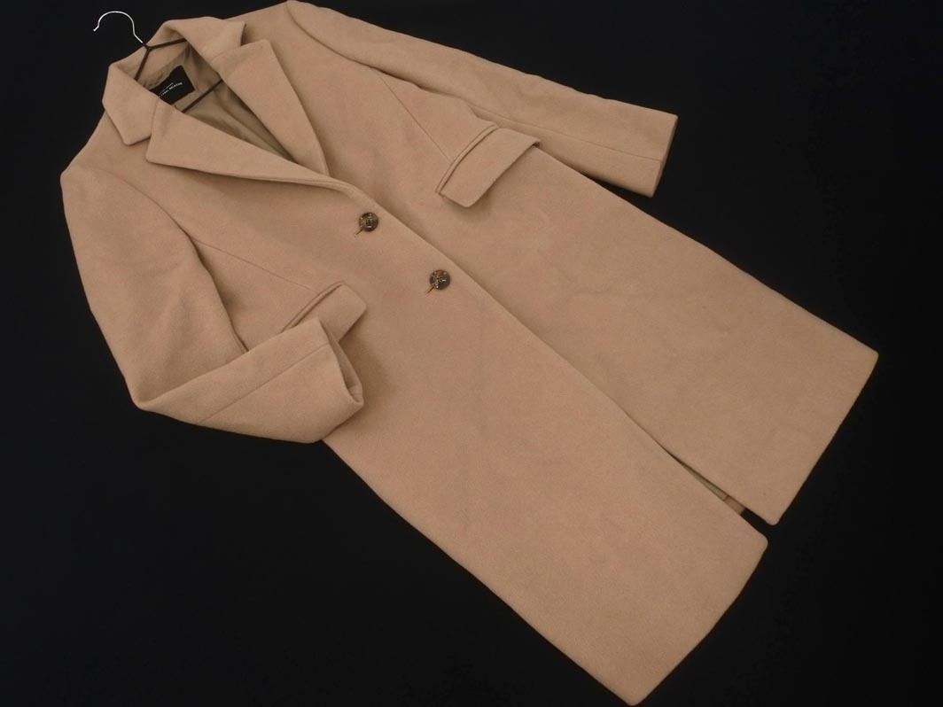 green label relaxing グリーンレーベルリラクシング ユナイテッドアローズ チェスター コート size36/ベージュ ◇■ ☆ fic4 レディース_画像1