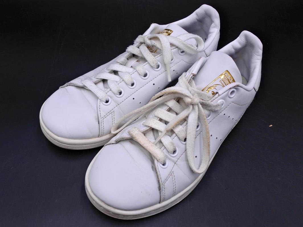 adidas originals アディダスオリジナルス GY5695 スタンスミス Stan Smith ローカット スニーカー size23.5/白 ■■ ☆ fic4 レディース_画像1
