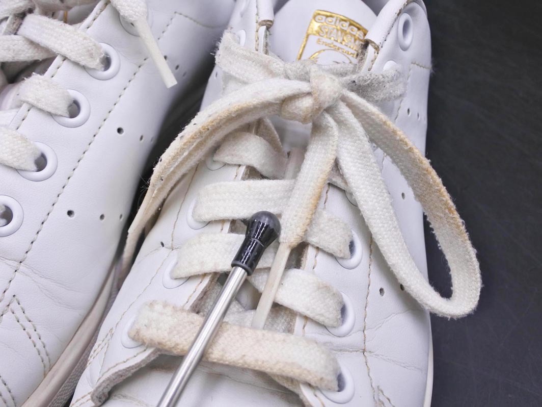 adidas originals アディダスオリジナルス GY5695 スタンスミス Stan Smith ローカット スニーカー size23.5/白 ■■ ☆ fic4 レディース_画像6