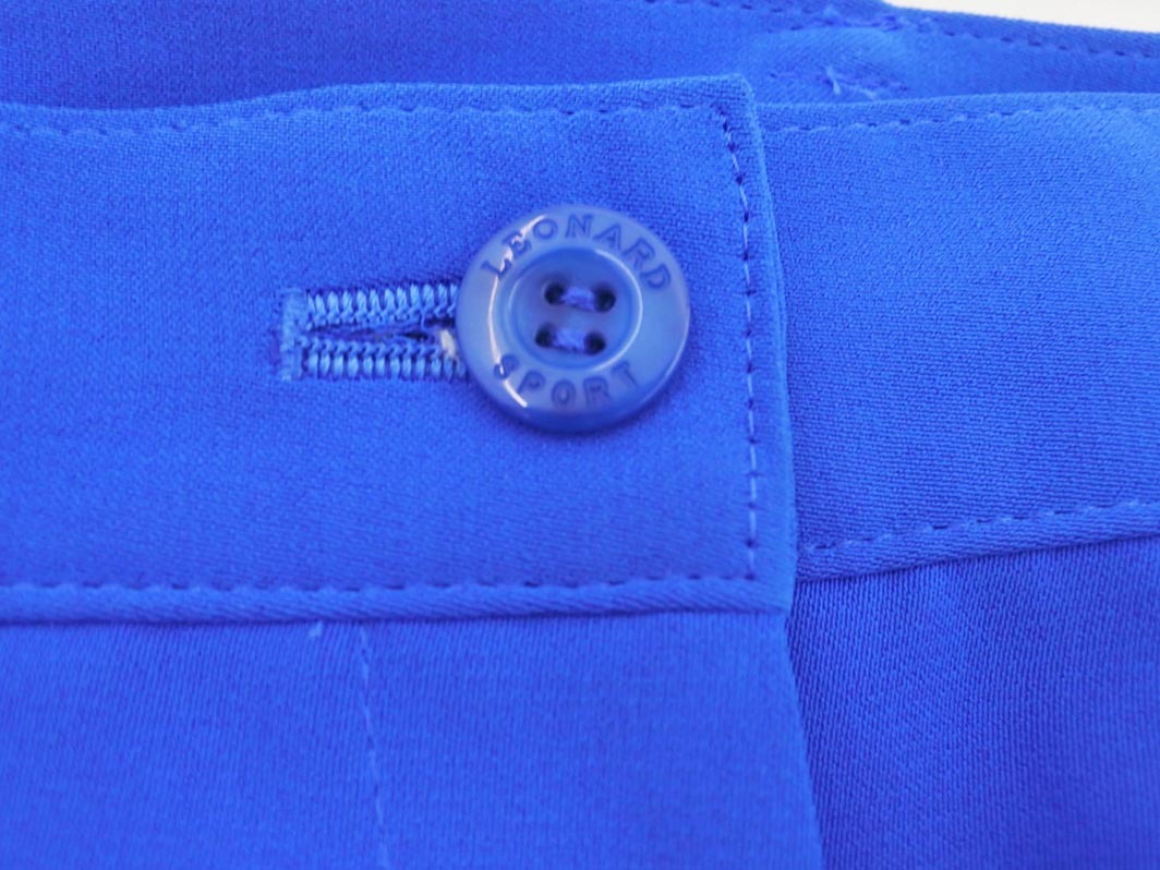LEONARD レオナール SPORT テーパード パンツ size70/青 ■◇ ☆ fic4 レディース_画像5