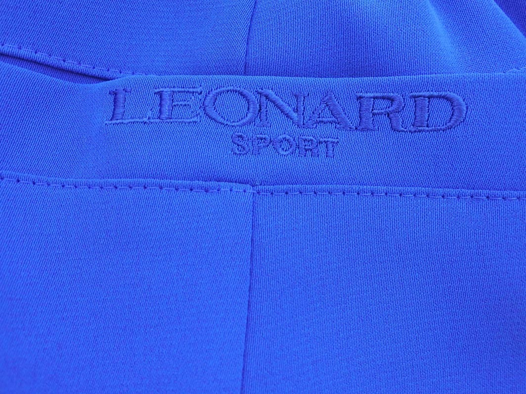 LEONARD レオナール SPORT テーパード パンツ size70/青 ■◇ ☆ fic4 レディース_画像8