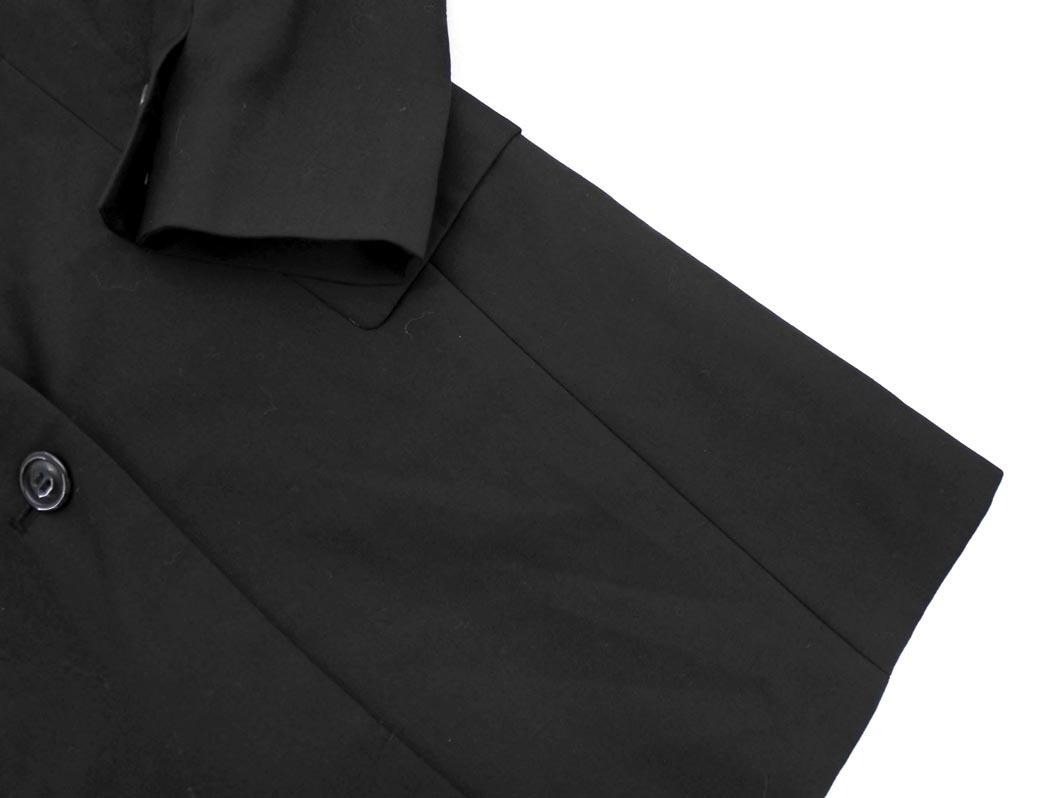 MOUSSY マウジー ノーカラー ジャケット size2/黒 ◇■ ☆ fic5 レディース_画像2