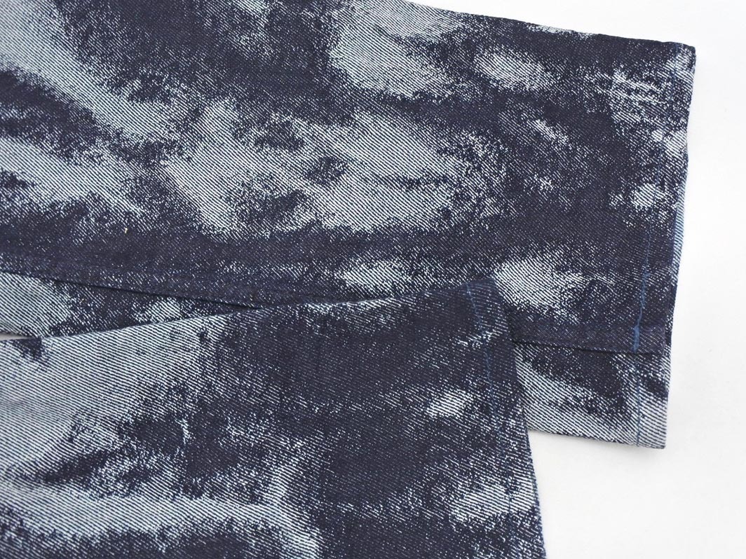 EPOCA UOMO エポカ ウォモ ブリーチ テーパード デニムパンツ size48/濃紺 ■■ ☆ fic5 メンズ_画像2