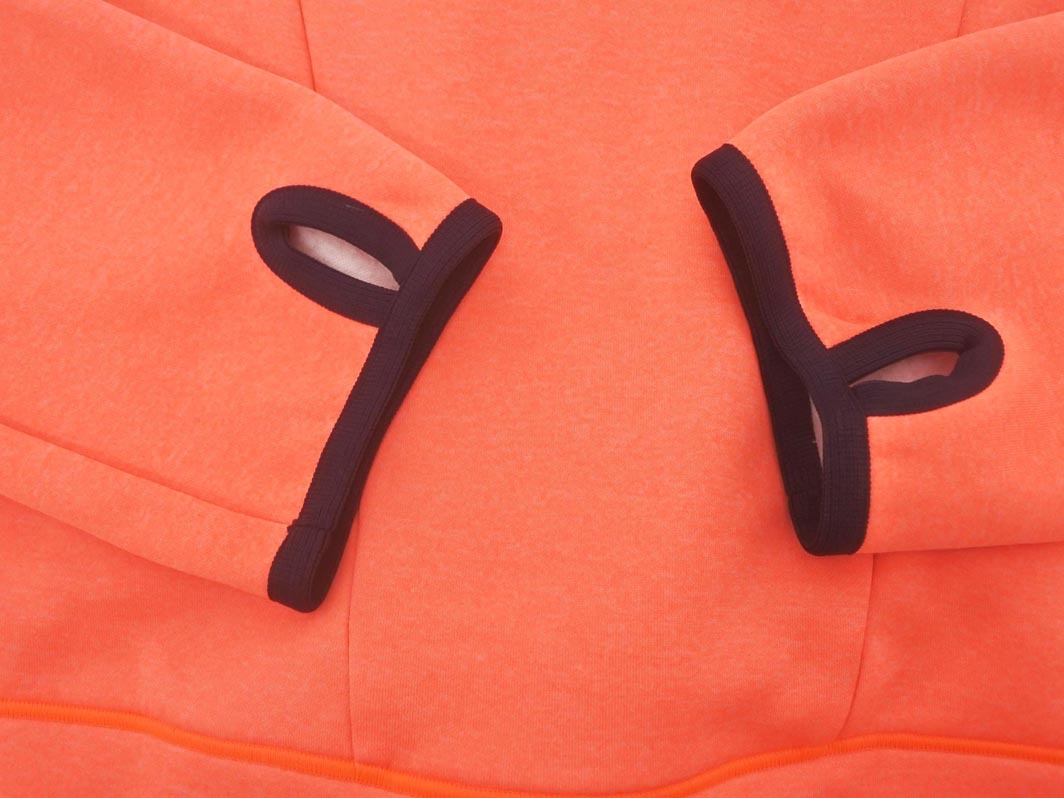 adidas Adidas тренировка одежда обратная сторона ворсистый Zip выше Parker size0/ orange *# * fic5 мужской 