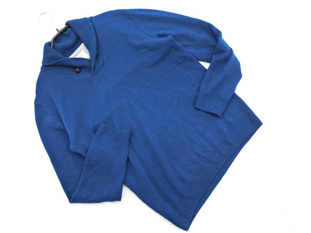 BEAUTY & YOUTH ビューティ&ユース ユナイテッドアローズ ニット セーター sizeS/青 ◇■ ☆ fic5 メンズ_画像1