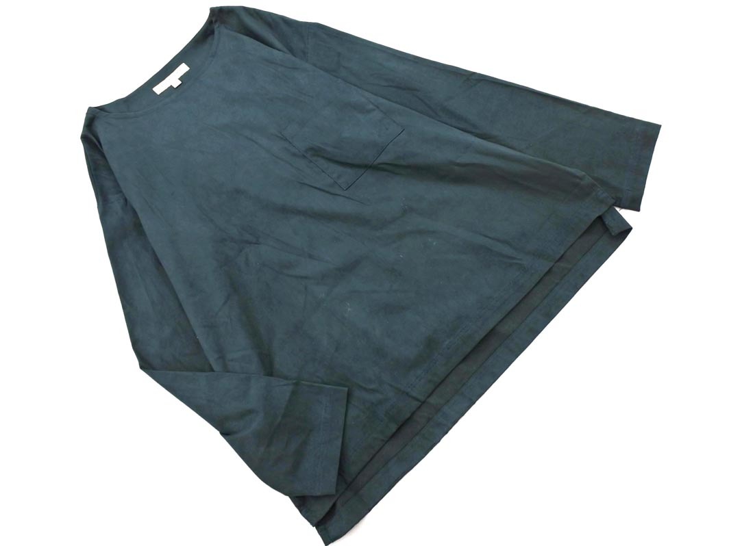 URBAN RESEARCH アーバンリサーチ プルオーバー シャツ sizeL/濃緑 ◇■ ☆ fic5 レディースの画像1