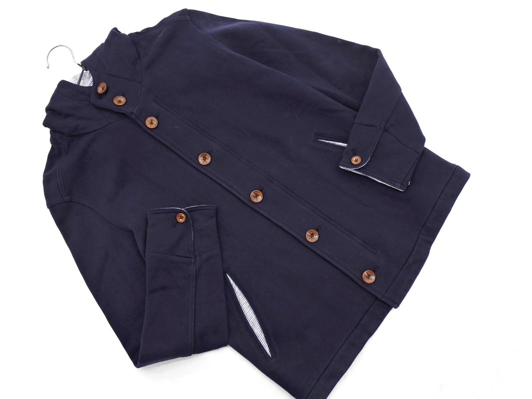 BEAUTY & YOUTH ビューティ&ユース ユナイテッドアローズ フーディー ジャケット sizeM/紺 ◇■ ☆ fic6 メンズ_画像1