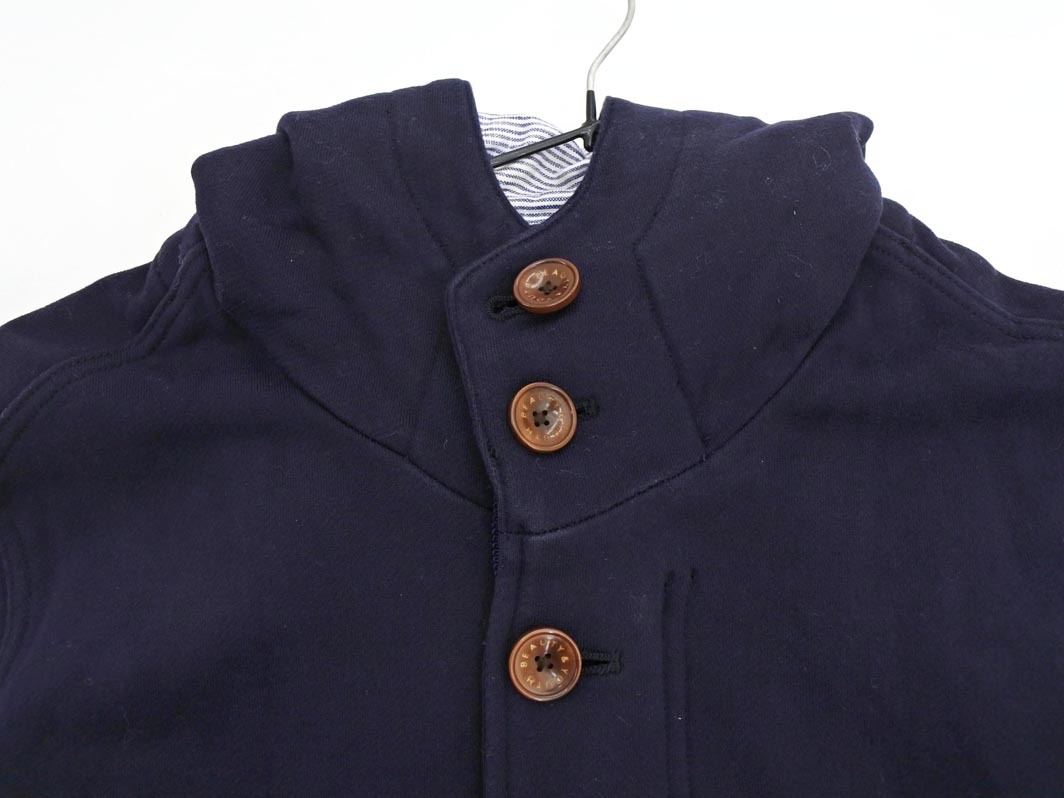 BEAUTY & YOUTH ビューティ&ユース ユナイテッドアローズ フーディー ジャケット sizeM/紺 ◇■ ☆ fic6 メンズ_画像2