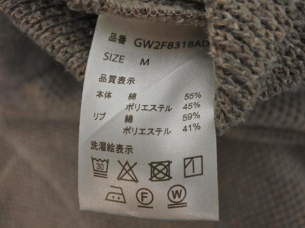 GLOBAL WORK グローバルワーク ニット セーター sizeM/グレー ◇■ ☆ fic6 メンズ_画像4