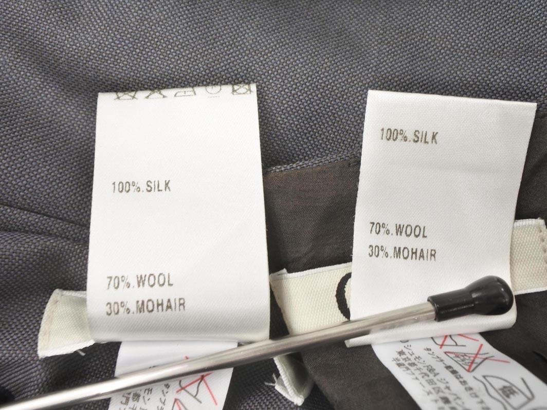 Chloe クロエ ウール混 セットアップ ジャケット スカート スーツ size36/グレー ◇■◎ ☆ fic6 レディース_画像10