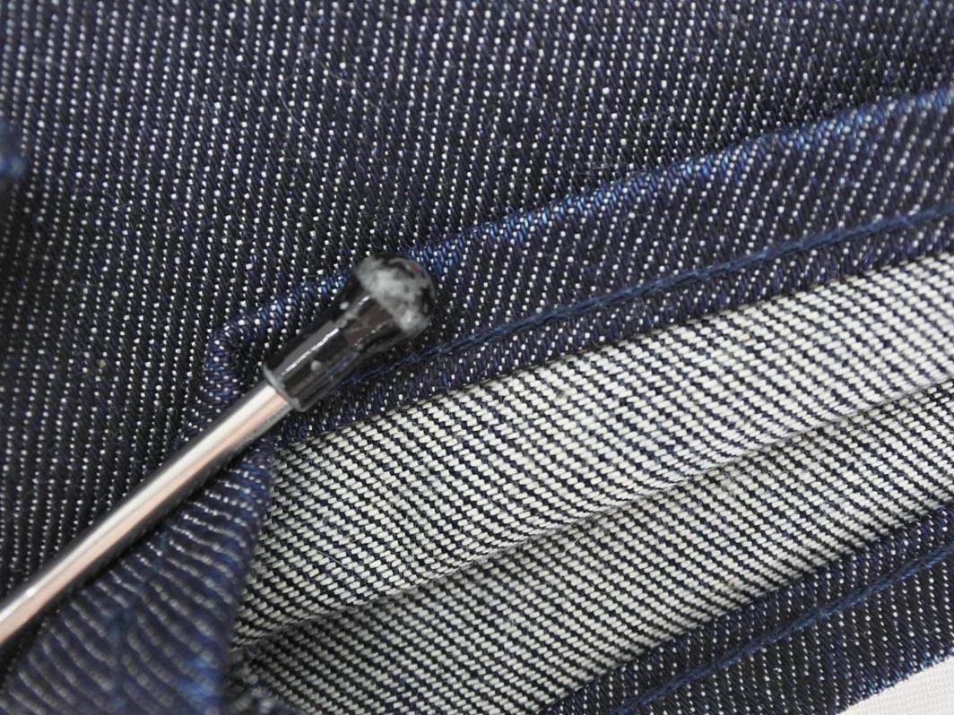 STILL BY HAND スティルバイハンド テーパード デニムパンツ size44/紺 ■■ ☆ fic5 メンズ