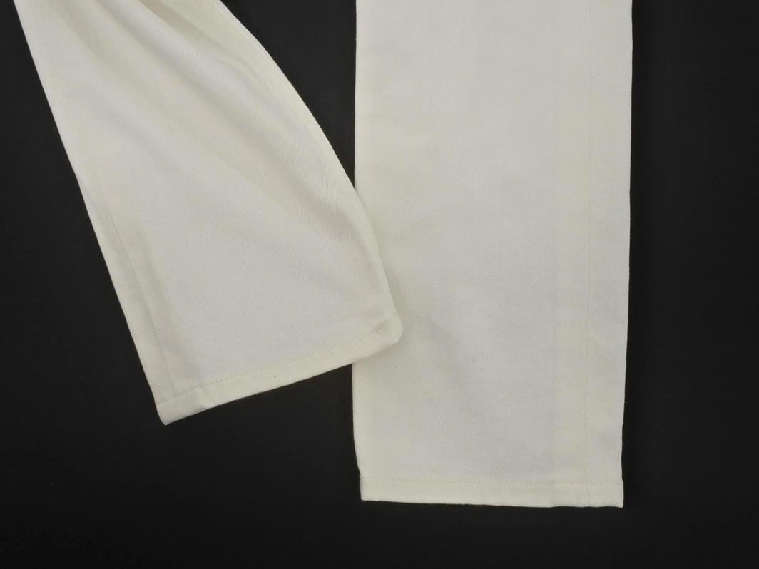 BALENCIAGA バレンシアガ 426658 デニムパンツ size36/オフホワイト ■■ ☆ fic6 レディース_画像2